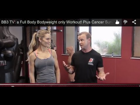 BB3 TV: Allenamento completo con Katina Taylor e Ross Sabath, sopravvissuto al cancro e super ispirato.